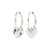 Boucles d’oreilles NOVA plaqué argent