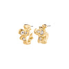 SUNSET recycled gold-plated earrings