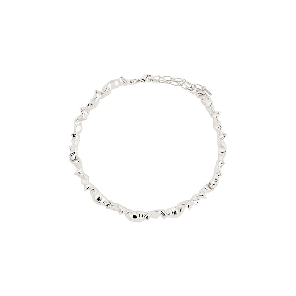 SUNSET recycled silver necklace -plated