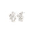 SUNSET recycled earrings silver-plated