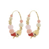 DREAM hoops multi/gold-plated
