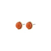 SENSE gold-plated/agate earrings
