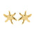 Boucles d’oreilles PRISM plaquées or