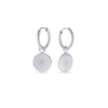 Boucles d'oreilles Iris Huggie