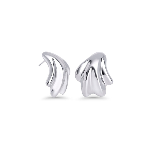 Boucles d'oreilles Windy argent