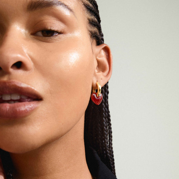 KENDALL gold-plated earrings