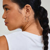 APPOLLONIA silver-plated earrings