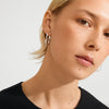 LARKIN silver-plated earrings