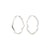 LARKIN silver-plated earrings