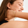 Bracelet : Alison : Plaqué Or : Multi
