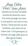 Épinglette Ange : Câlin pour une Amie