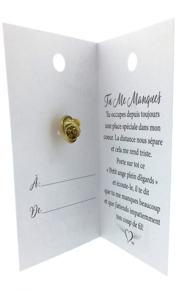 Angel Pin: I MISS YOU
