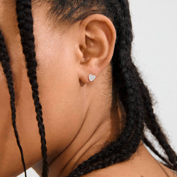 EMMETT silver plated earrings