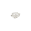 (W) Bague Ajani Plaqué argent