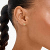 Boucles d’oreilles : Arin : Plaqué or