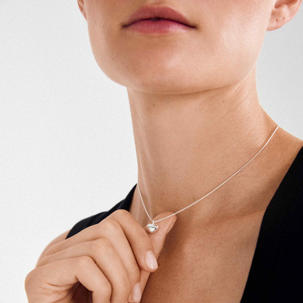 Collier : Arin : Plaqué argent