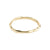 HARRISON gold-plated bangle