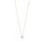 ALAIA collier plaqué argent