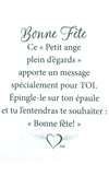 Épinglette Ange : Bonne Fête