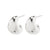 ALEXANE chunky mini anneaux boucles d'oreille
