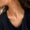 HADLEY silver plated necklace