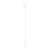LUMI Y-collier plaqué or