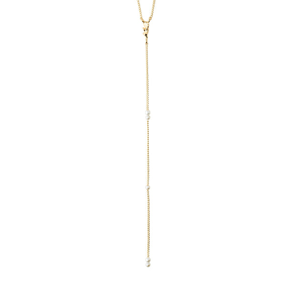 ERON Y-collier plaqué or