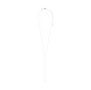 LUMI Y-collier plaqué argent