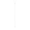 LUMI Y-collier plaqué argent