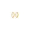 KALIA recycled hoop earrings gold-plated