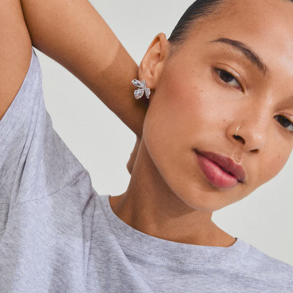 DREAM silver-plated earrings