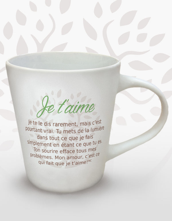 Tasse Earth Angel : Je T'Aime
