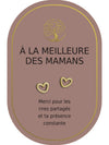 Boucles d'oreilles : À La Meilleure Des Mamans