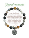 Bracelet Earth Angel Argent Foncée : Grand-Maman
