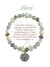 Earth Angel Bracelet 94263 - THANK YOU Light Silver