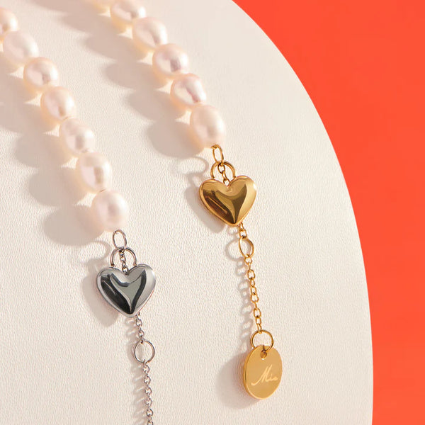 Bracelet Perle Papaye