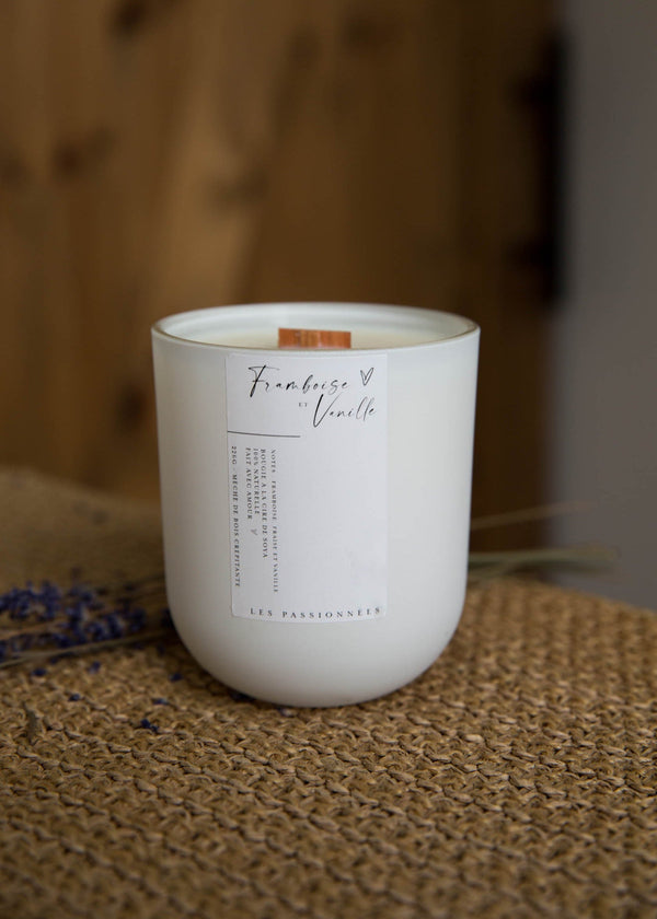 Raspberry &amp; Vanilla Candle