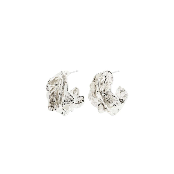ECLIPSE hoops silver-plated