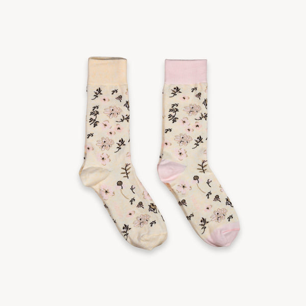 Chaussettes Pima Champ de Fleurs – Lot de 2