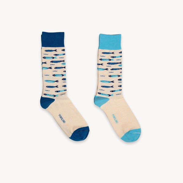 Chaussettes Pima Sardines – Lot de 2