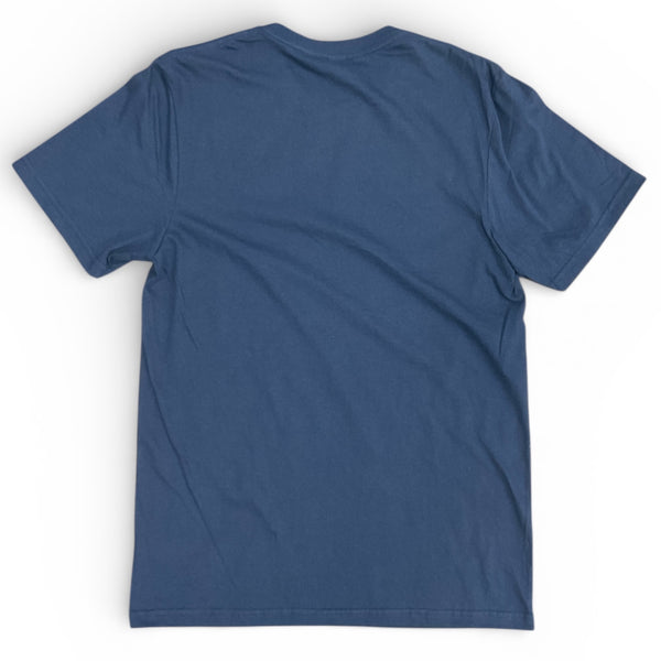 Tee-shirt bleu marine vue de dos