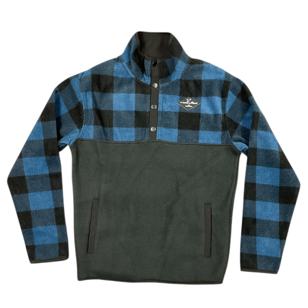 Polar Rétro à carreaux Bleu