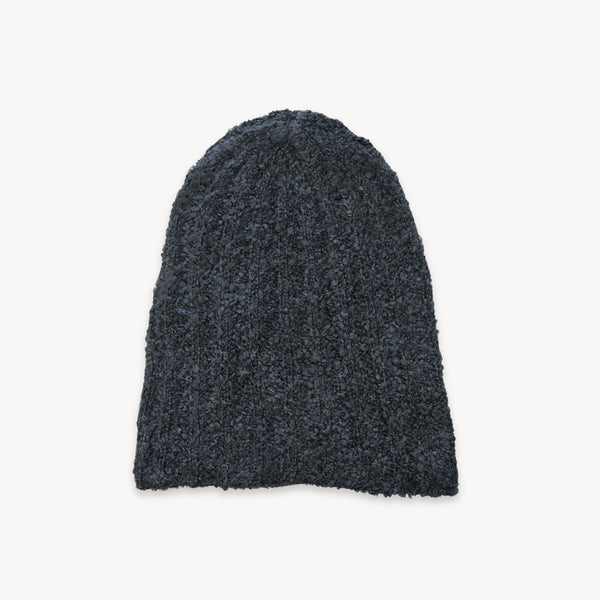 Cozy - Ribbed Beanie - Charcoal