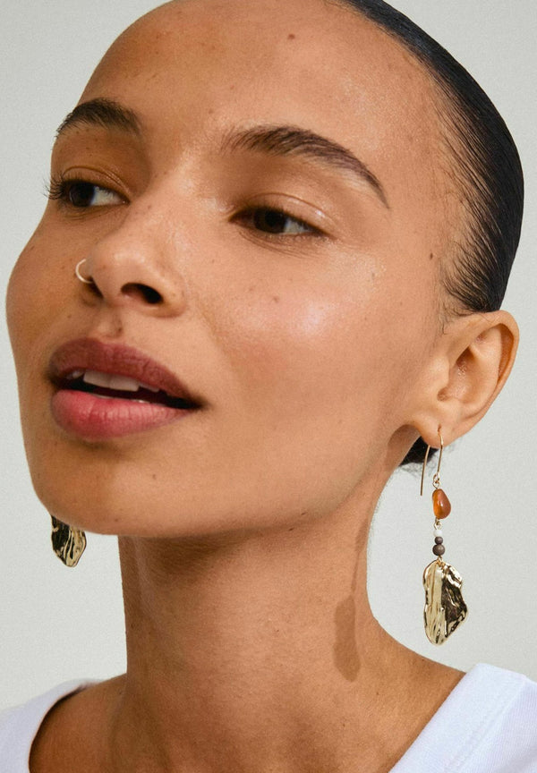 ECLIPSE gold-plated earrings