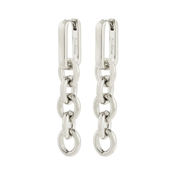 PHASE silver-plated earrings