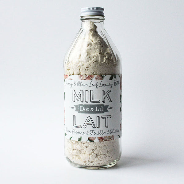 Bath Milk 330g - Peony &amp; Olive Leaf