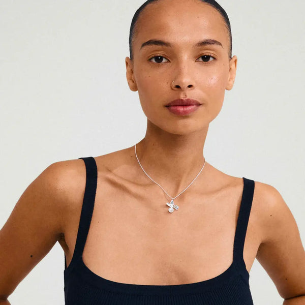 DREAM silver-plated necklace
