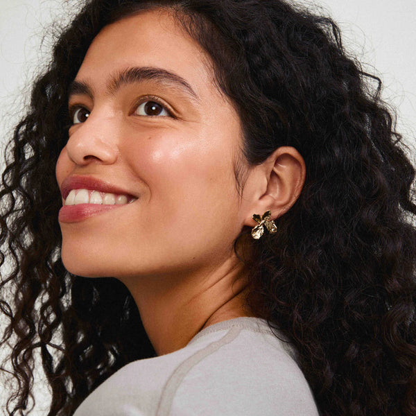 DREAM earrings gold-plated