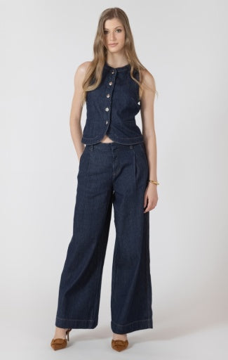 Bas en denim