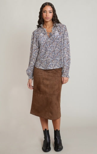 Blouse à manches ballon